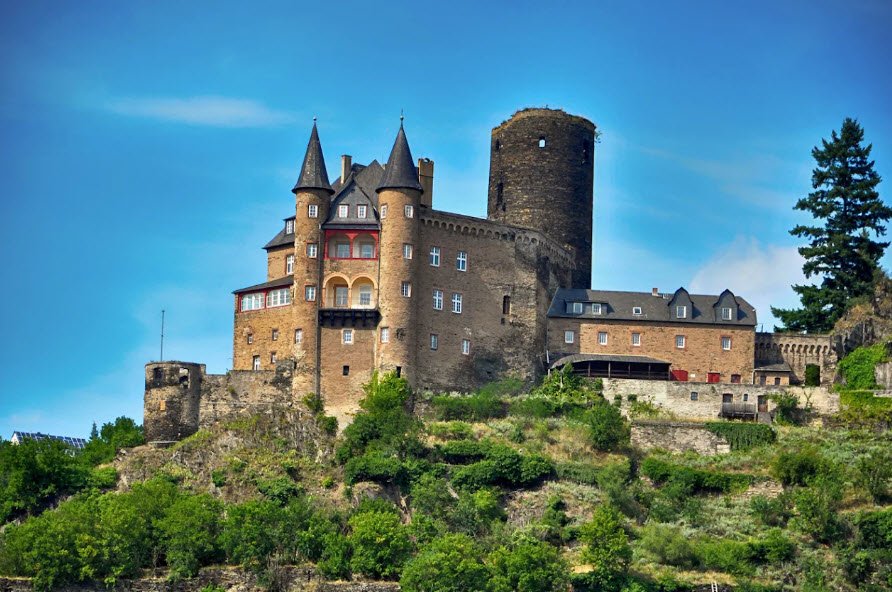 Burg Katz, Sankt Goarshausen, Germany, Germany